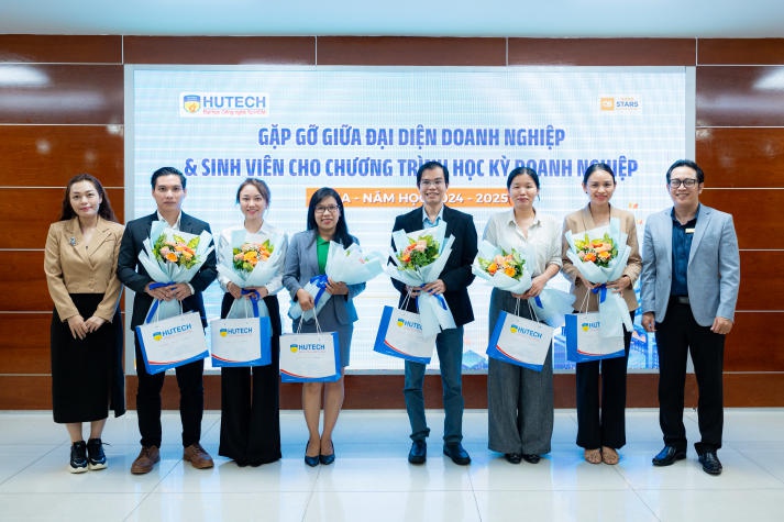 Khoa Quản trị kinh doanh HUTECH mở rộng cơ hội học tập tại doanh nghiệp cho sinh viên 58