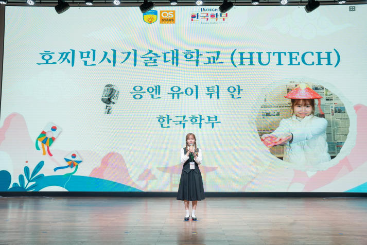 Sinh viên Khoa Hàn Quốc học giành giải Nhất tại Bán kết cuộc thi Nói tiếng Hàn toàn quốc - Cúp Đại sứ Hàn Quốc năm 2026 6