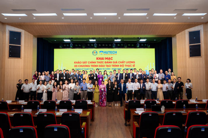 HUTECH khai mạc khảo sát chính thức đánh giá ngoài 03 chương trình đào tạo trình độ Thạc sĩ theo chuẩn MOET 11