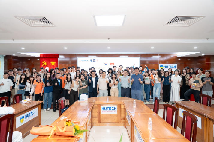 HUTECH and HUFS students kick off a series of cultural exchange activities and international project support 108