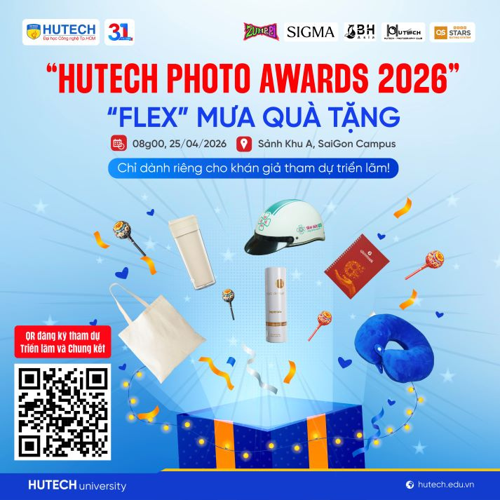HUTECH Photo Awards 2026: Cùng thưởng lãm những góc nhìn đẹp về HUTECH vào 25/4 tới 79