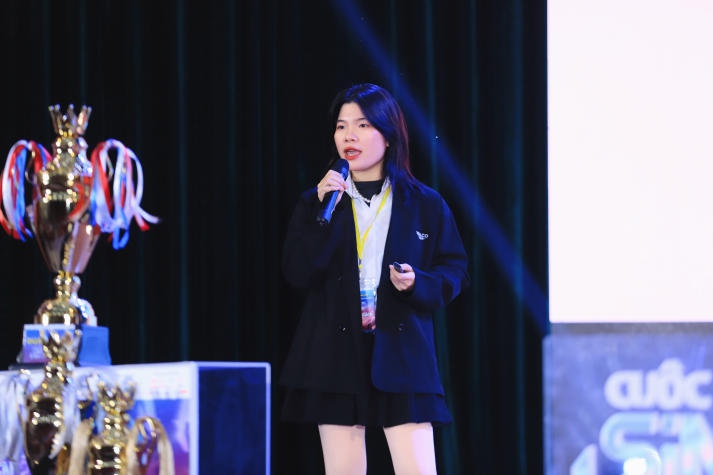 Nhóm sinh viên ngành Thương mại điện tử HUTECH gây ấn tượng tại Chung kết cuộc thi “Sinh viên kinh doanh số 2024” 39