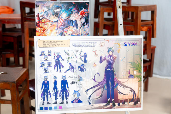 [Video] Sinh viên Nghệ thuật số khép lại học phần Kỹ thuật minh họa số với loạt đồ án sáng tạo 22