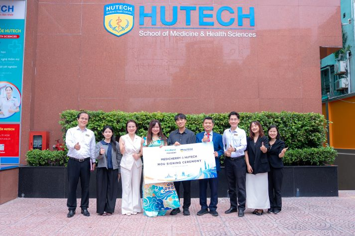 Trường Y và Khoa học Sức khỏe HUTECH ký kết MoU cùng Medi Cherry (Hàn Quốc), thúc đẩy chuyển đổi số trong đào tạo khối ngành sức khỏe 11