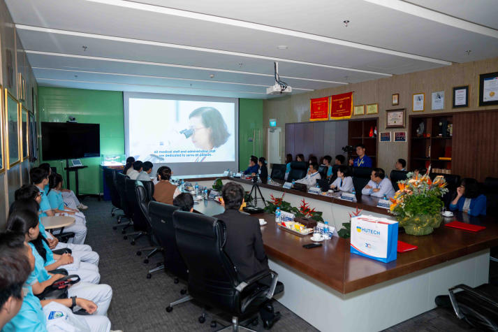 [Video] Khoa Điều dưỡng - Xét nghiệm HUTECH ký kết hợp tác cùng Bệnh viện Gia An 115, tăng cường trải nghiệm thực tiễn cho sinh viên 44