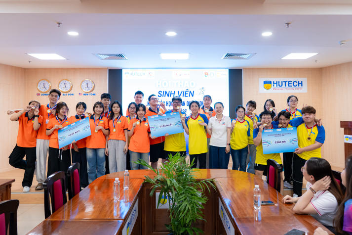 Sinh viên Nhật Bản học, Hàn Quốc học HUTECH “cháy” hết mình tại hội thao, lan tỏa tinh thần đoàn kết 79