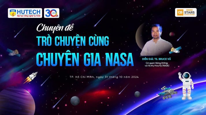 Nắm bắt cơ hội vàng để học hỏi cùng chuyên gia NASA vào 31/10 tới 12