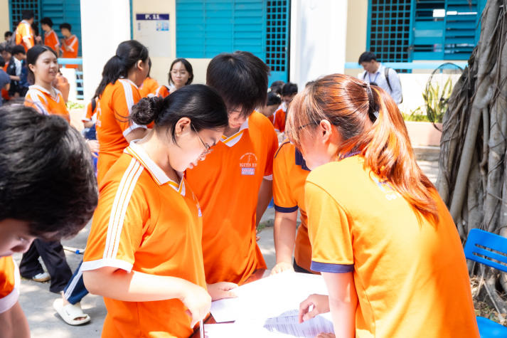 Sinh viên ngành Tâm lý học kết nối hơn 2.000 học sinh An Giang qua hành trình “Hiểu tâm lý - Vững tương lai” 15