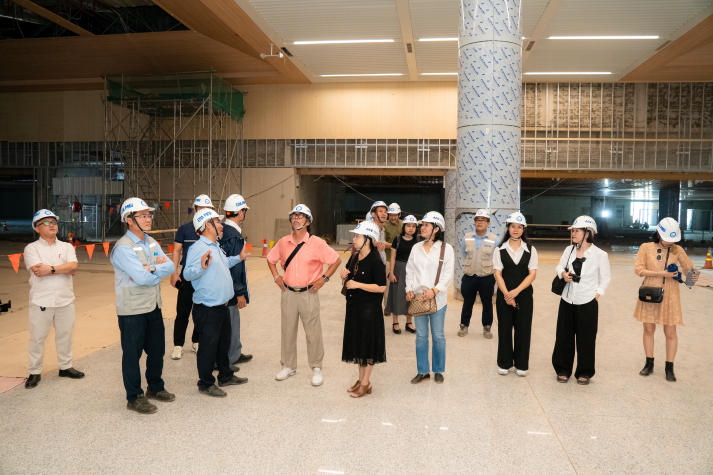 Cập nhật xu hướng thi công hiện đại từ Sân bay Long Thành, giảng viên Khoa Kiến trúc - Mỹ thuật kết nối thực tiễn đào tạo 40