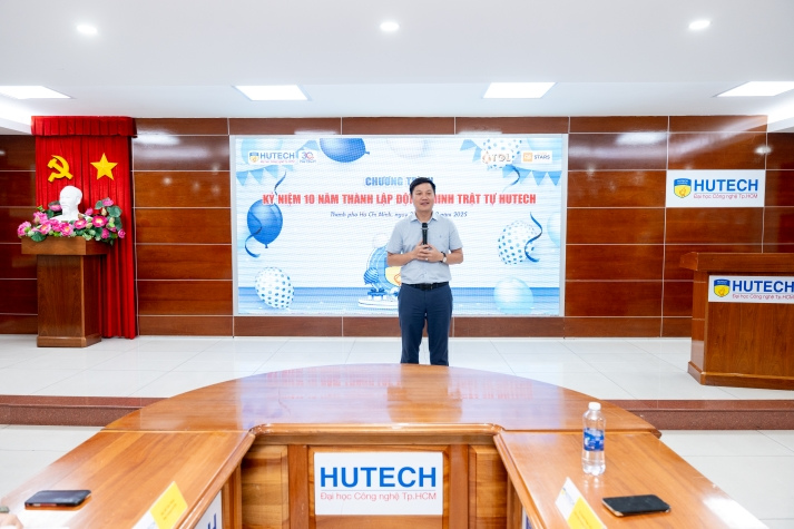 Đội An ninh trật tự HUTECH kỷ niệm 10 năm thành lập: Một thập kỷ cống hiến và trưởng thành 19