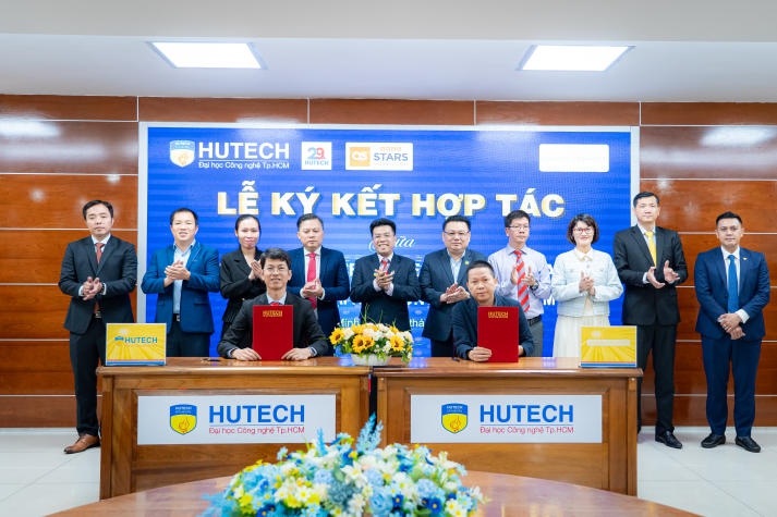 HUTECH ký kết MOU với 4 doanh nghiệp, rộng cơ hội học tập, việc làm cho sinh viên Khoa Tài chính - Thương mại 153