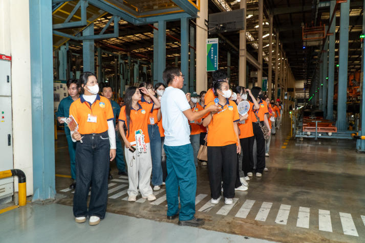 Tham quan Công ty TNHH Jinyu Tire (Việt Nam), sinh viên Khoa Trung Quốc học tìm hiểu môi trường làm việc thực tế 77