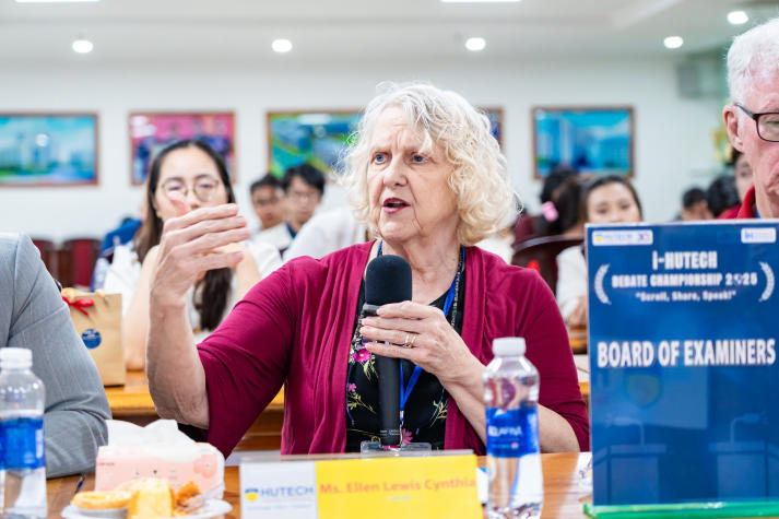 Chung kết I-HUTECH Debate Championship 2025: Tỏa sáng tư duy phản biện và bản lĩnh sinh viên HUTECH 80