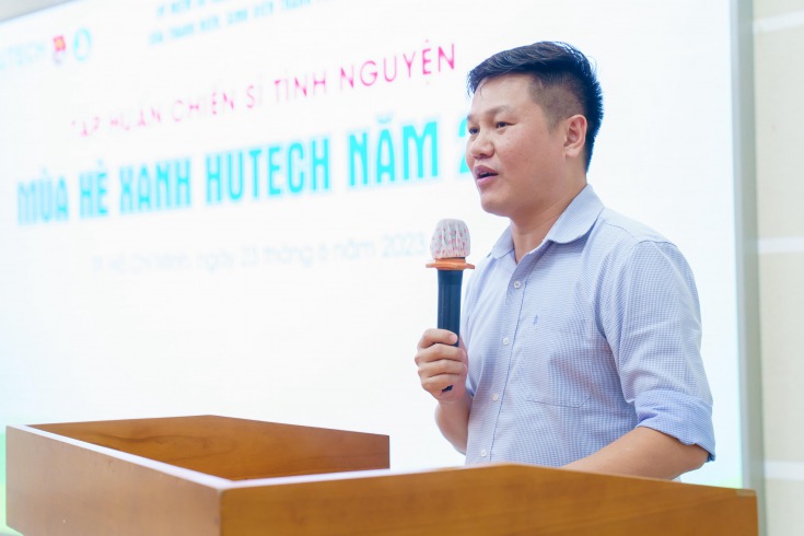 [Mùa hè xanh HUTECH 2023] Chiến sĩ mùa hè xanh tham gia tập huấn chiến sĩ trước thềm ra quân 78