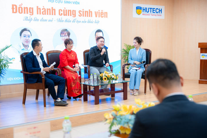 Cựu sinh viên truyền lửa đam mê, khơi dậy bản lĩnh cho sinh viên Viện Khoa học Ứng dụng 55