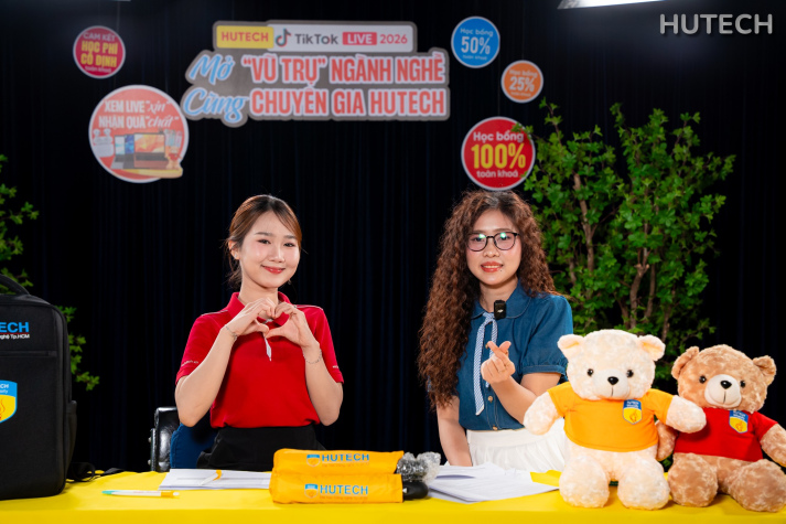[HUTECH TIKTOK LIVE 2026] “Giải mã” chương trình đào tạo Ngôn ngữ Nhật Bản, Điều dưỡng, Kỹ thuật xét nghiệm y học 33