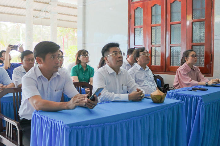 Khoa Tài chính - Thương mại bàn giao công trình vì sức khỏe cộng đồng tại tỉnh Vĩnh Long 25