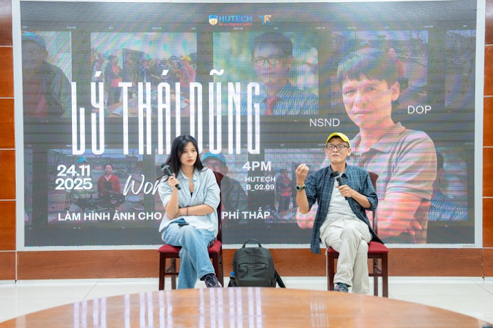 DOP phim “Mưa đỏ” giải mã công thức “làm hình ảnh cho phim kinh phí thấp” đến sinh viên Truyền thông - Điện ảnh 33