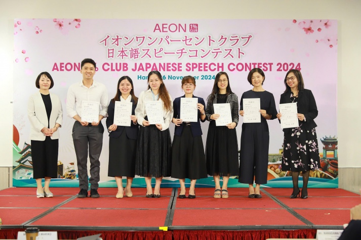 ​Trần Tấn Đạt - Sinh viên VJIT HUTECH ghi dấu ấn tại Cuộc thi Hùng biện tiếng Nhật Nihongo Speech contest 2024 15