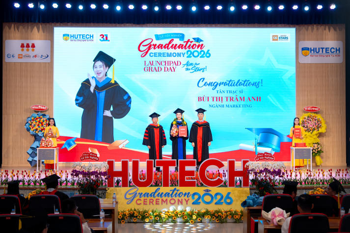 Từ giảng đường đến hành trình học tập suốt đời của tân khoa HUTECH 62