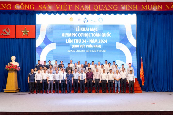 Sinh viên Khoa Xây dựng và Viện kỹ thuật HUTECH tham dự Kỳ thi Olympic Cơ học toàn quốc lần thứ 34 khu vực phía Nam 102