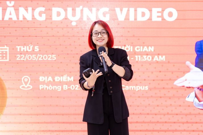Khởi động sân chơi truyền thông số, cập nhật kỹ năng sáng tạo nội dung số cho sinh viên HUTECH 37