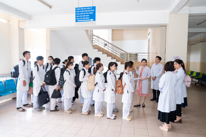 Sinh viên Điều dưỡng - Kỹ thuật y học sẵn sàng bước vào học kỳ bệnh viện 113