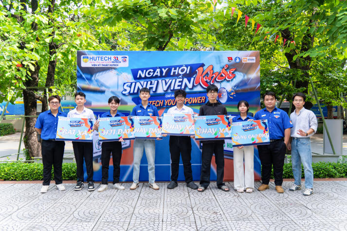 Sinh viên Viện Kỹ thuật bứt phá năng lượng tại “HUTECH Youth Power” 51