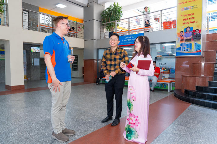HUTECH đón học giả Hoa Kỳ đồng hành trong giảng dạy, nghiên cứu và mở rộng trải nghiệm học tập quốc tế 66