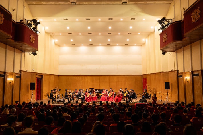 Sinh viên ngành Truyền thông đa phương tiện trải nghiệm không gian âm nhạc cổ điển tại Nhạc Viện TP.HCM 49