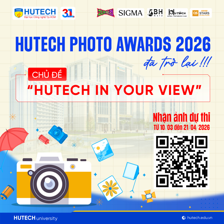 Cuộc săn ảnh “HUTECH Photo Awards 2026” đã bắt đầu: Nhận ảnh dự thi từ 10/3 16
