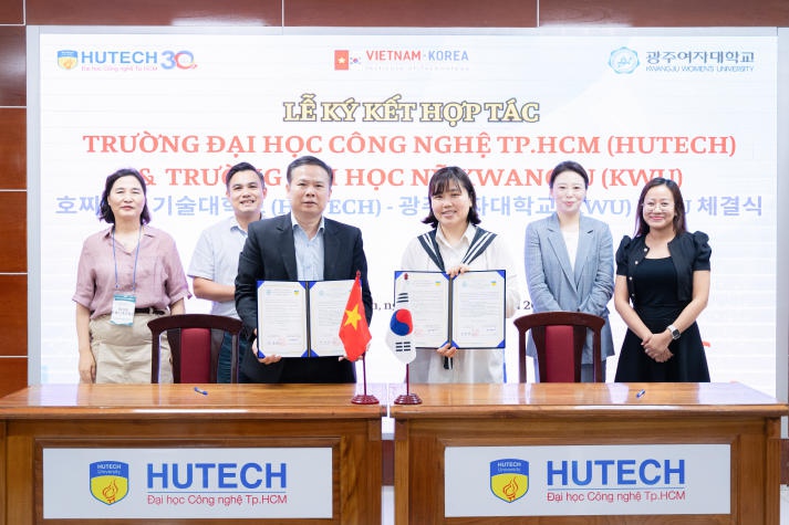 VKIT ký kết hợp tác với Đại học Nữ Gwangju và khai mạc chương trình giao lưu quốc tế 109