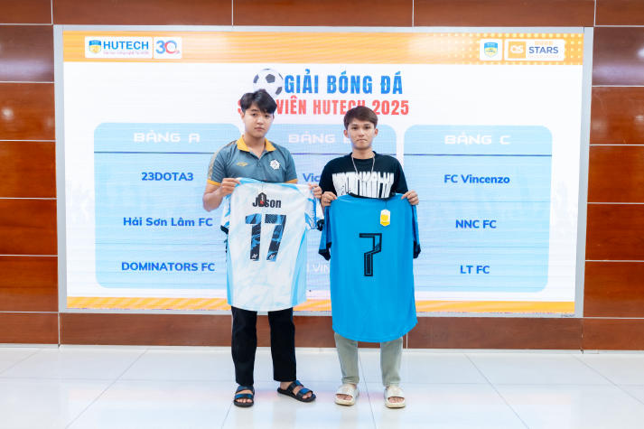 [Giải Bóng đá Sinh viên HUTECH năm 2025] Hoàn tất bốc thăm, sẵn sàng “lăn bóng” ngày 15/7 115
