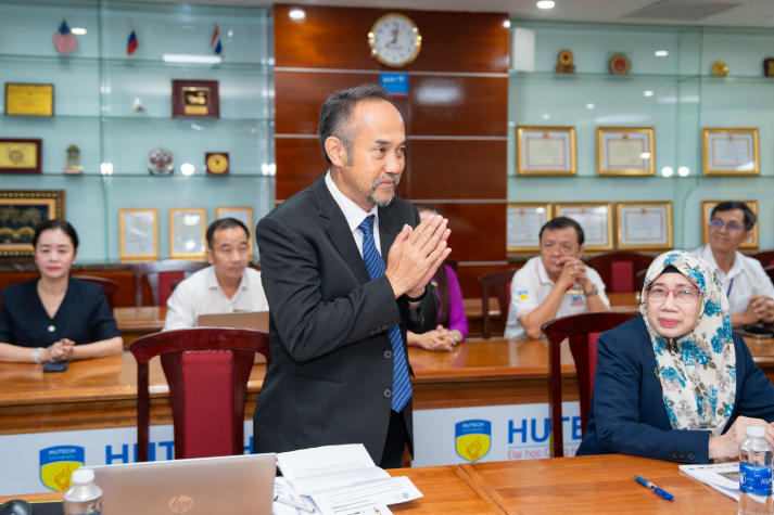 HUTECH chính thức khai mạc đánh giá ngoài 04 chương trình đào tạo trình độ Thạc sĩ theo tiêu chuẩn AUN-QA 34