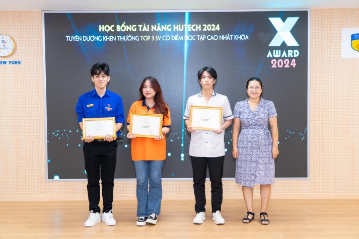 X-Award 2024: Dấu ấn thành tựu, bứt phá vươn lên cùng Khoa Xây dựng HUTECH 58