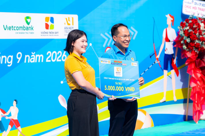 [Video] Bùng nổ tinh thần thể thao, Hội thao CB-GV-NV HUTECH 2026 khởi động mùa tranh tài rực lửa 102