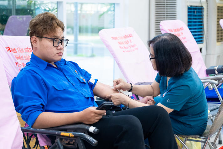 Tuổi trẻ HUTECH lan tỏa yêu thương qua Ngày hội Hiến máu tình nguyện trong Tháng thanh niên 2026 75