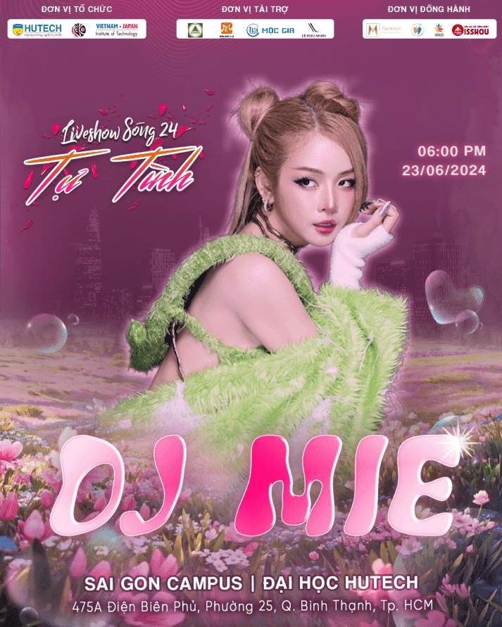 “Rực lửa” cùng DJ Mie và Rapper Pháp Kiều trong Liveshow “Sóng 2024” của VJIT vào tối 23/6 tới đây 30