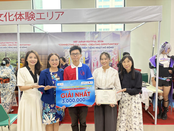 Hành trang từ Nhật Bản làm nên bản lĩnh hùng biện của sinh viên Khoa Nhật Bản học 43