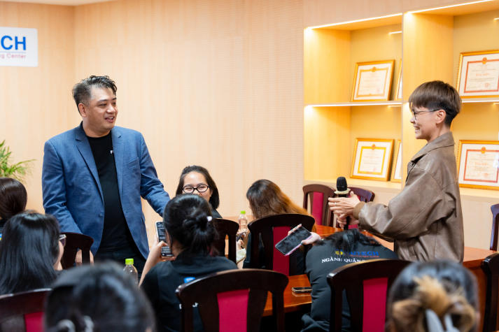 Sinh viên Quản trị sự kiện HUTECH học bí quyết “Cần xếp gì vào Concept?” cùng đạo diễn Loki Vũ 102