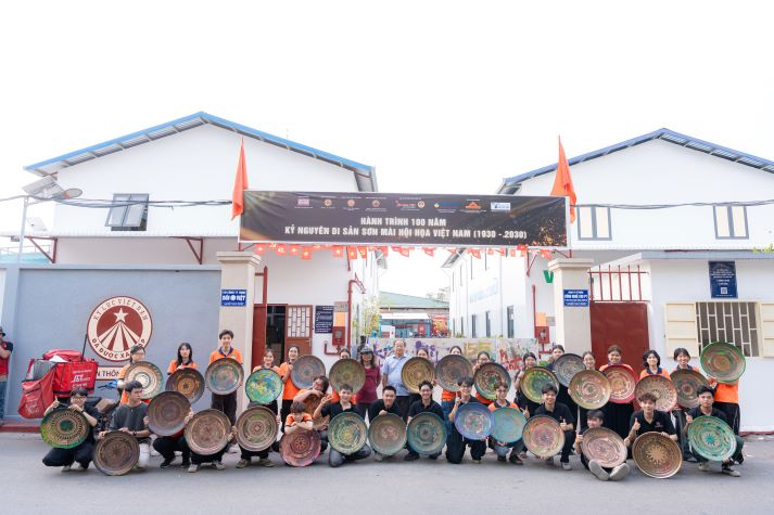 Sinh viên Kiến trúc - Mỹ thuật lan tỏa vẻ đẹp sơn mài Việt qua Hành trình “Kỷ nguyên di sản” 119