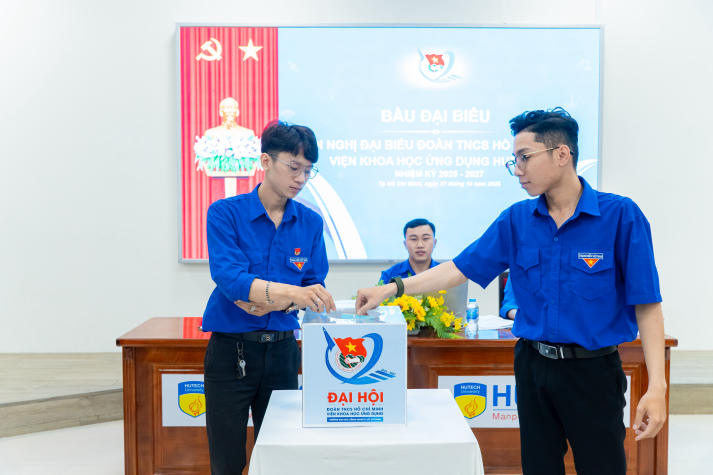 Hội nghị Đoàn TNCS HCM Viện Khoa học Ứng dụng: Chung sức, đồng lòng, hướng tới nhiệm kỳ 2025-2027 hiệu quả 65