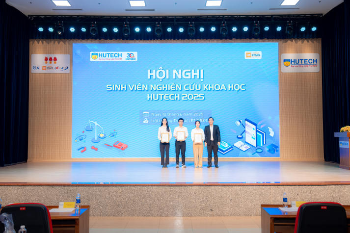 Nhiều công trình nghiên cứu chất lượng tại Hội nghị “Sinh viên nghiên cứu khoa học HUTECH 2025” 85