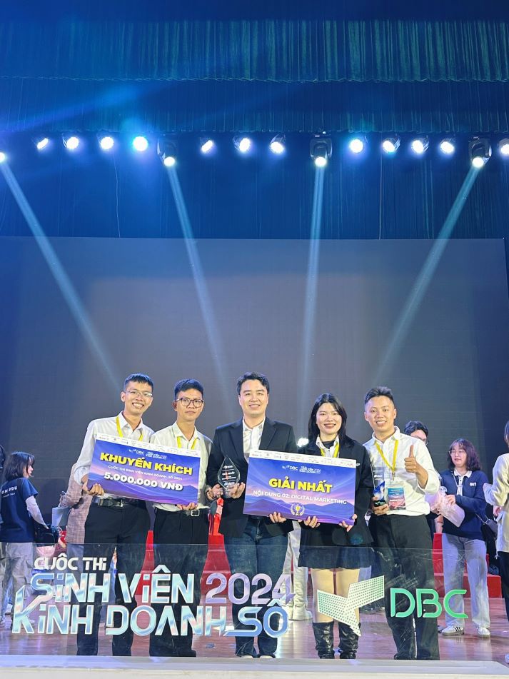 Nhóm sinh viên ngành Thương mại điện tử HUTECH gây ấn tượng tại Chung kết cuộc thi “Sinh viên kinh doanh số 2024” 68