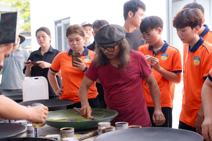 Sinh viên Kiến trúc - Mỹ thuật lan tỏa vẻ đẹp sơn mài Việt qua Hành trình “Kỷ nguyên di sản” 59