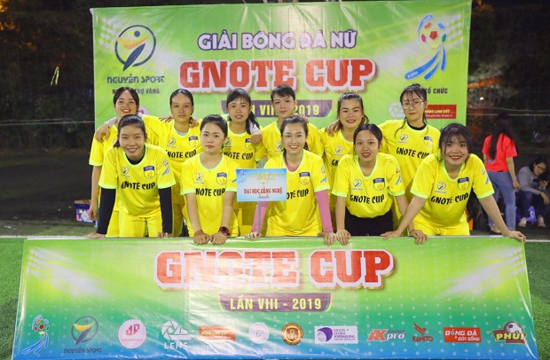 HUTECH tranh tài tại Giải bóng đá nữ Gnote Cup lần VIII năm 2019 39