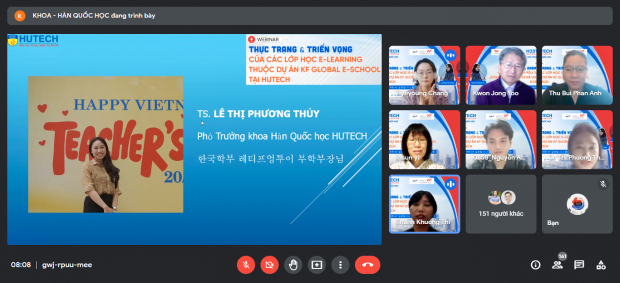Kỳ vọng phát triển hợp tác Việt - Hàn từ Dự án KF Global E-School do HUTECH và ĐH Chung Ang thực hiện 47