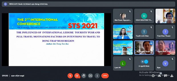Viện kỹ thuật với Hội thảo Khoa học quốc tế STS 2021: Diễn đàn học thuật trực tuyến sôi nổi 71