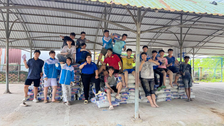 Chiến sĩ Mùa hè xanh HUTECH bắt tay thực hiện các công trình ý nghĩa tại Đồng Tháp và TP.HCM 83