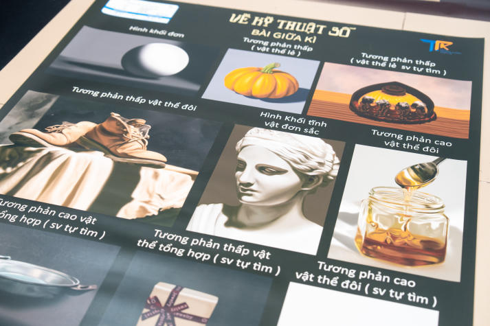 Gần 150 tác phẩm của sinh viên Thiết kế đồ họa mở ra góc nhìn mới về hội họa số 25